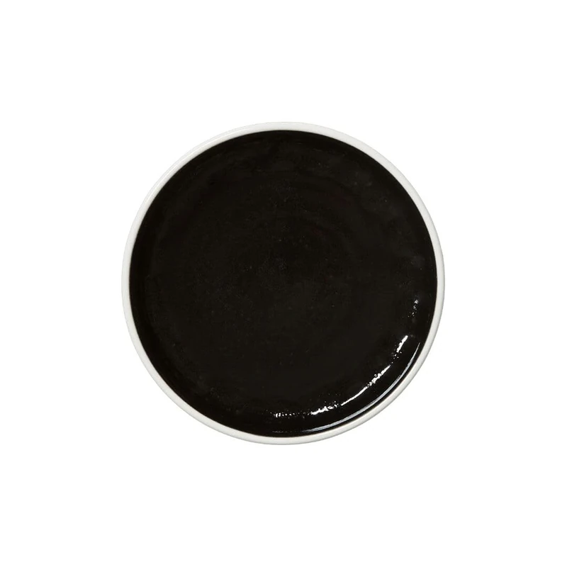 Steelite Nyx Round Stacking Tray 6.5inch / 16.5cm, Pack of 12, Black