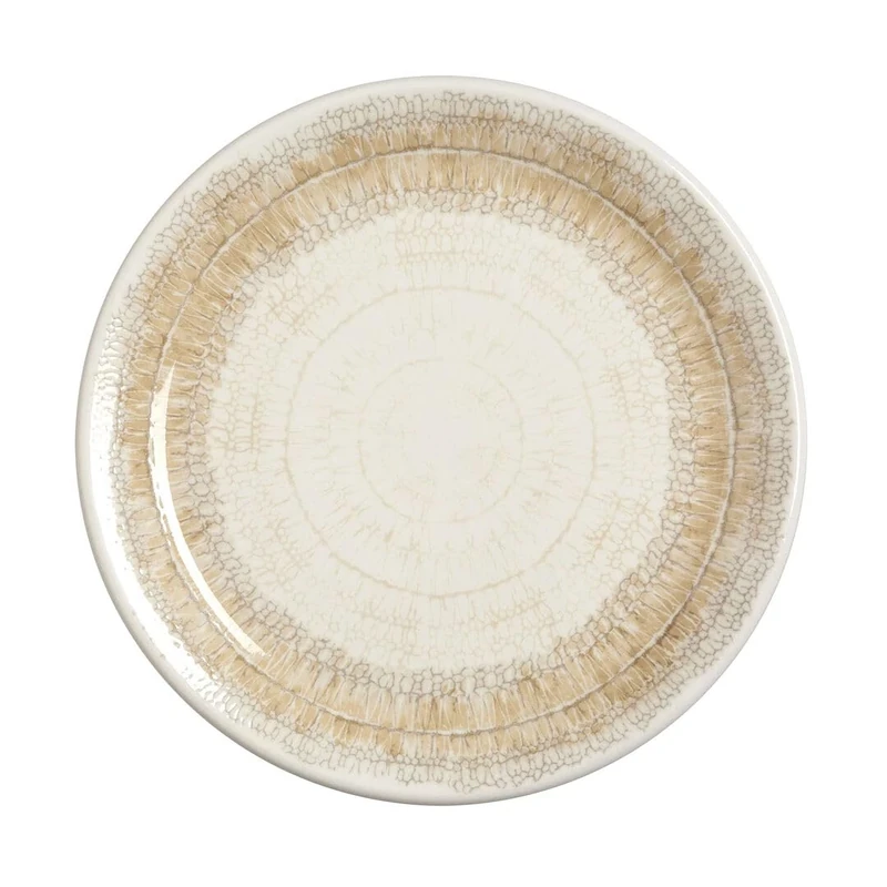 Steelite Petra Dune Coupe Plate 10inch / 25.25cm, Pack of 12