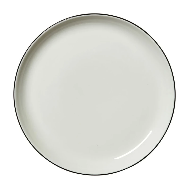 Steelite Asteria Nordic Coupe Plate 10inch / 25.3cm, Pack of 12, White