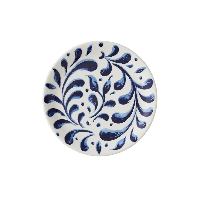 Steelite Messina Blue Coupe Plate 8inch / 20.3cm, Pack of 12