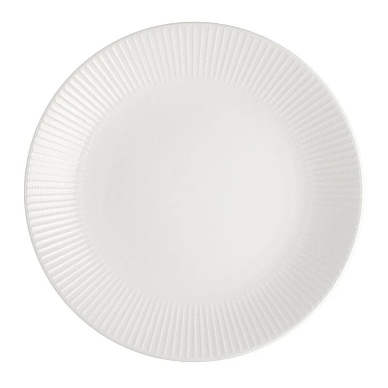 Steelite Willow Gourmet Coupe Plate 11inch / 28cm, Case of 6