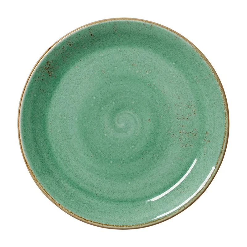 Steelite Craft Aqua Plate Coupe 11inch / 28cm, Pack of 12