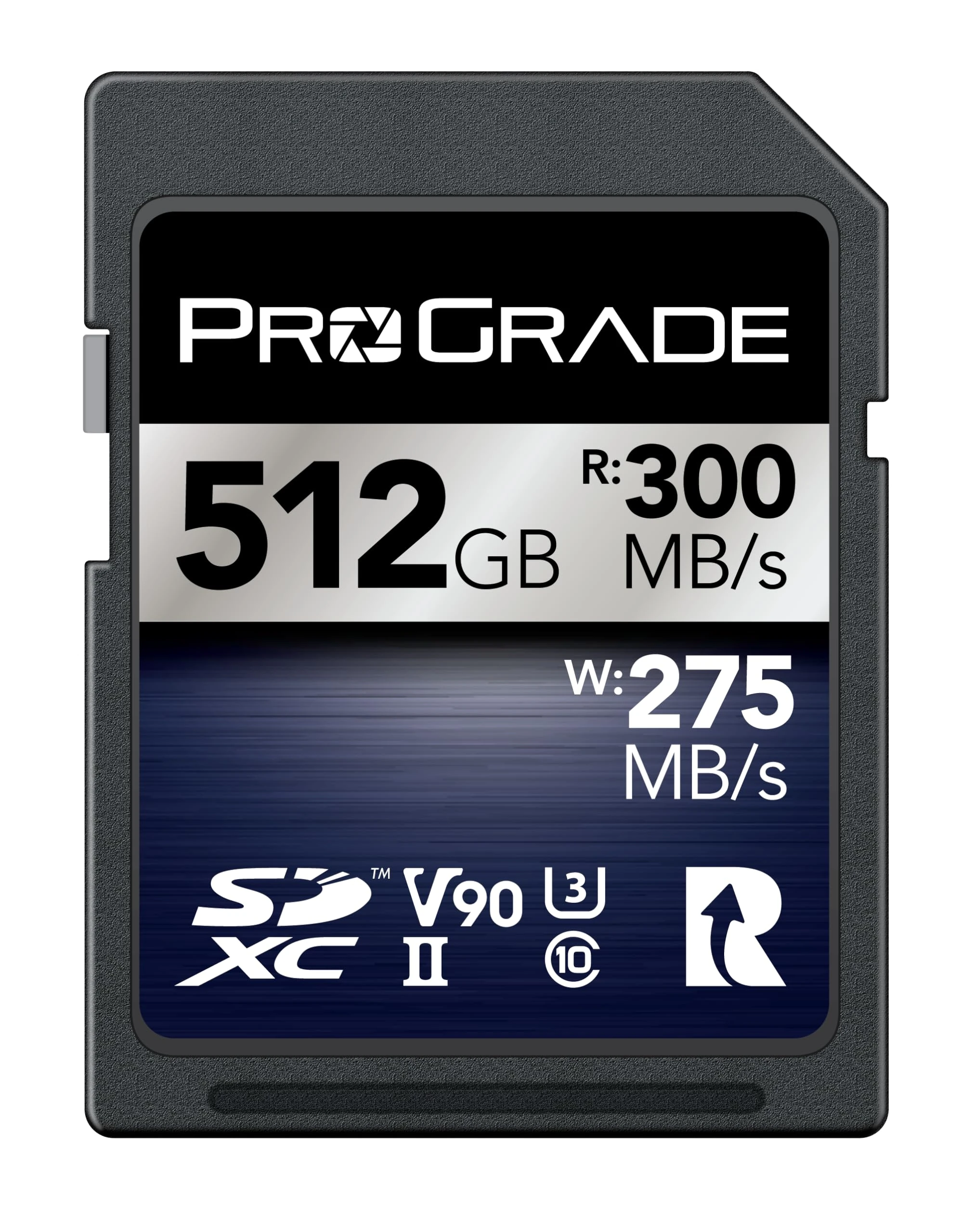 ProGrade Digital SDXC UHS-II V90 Iridium Memory Card (512GB)