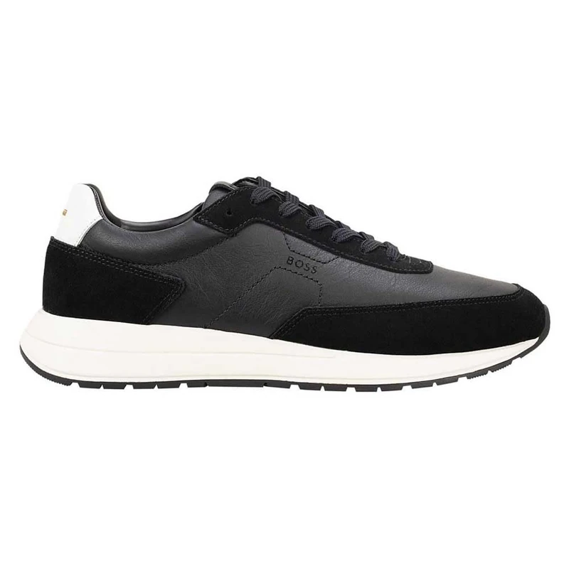 BOSS Men's Vinston_Runn_ltwasd 10275827 0 Trainers, Black, 11 UK