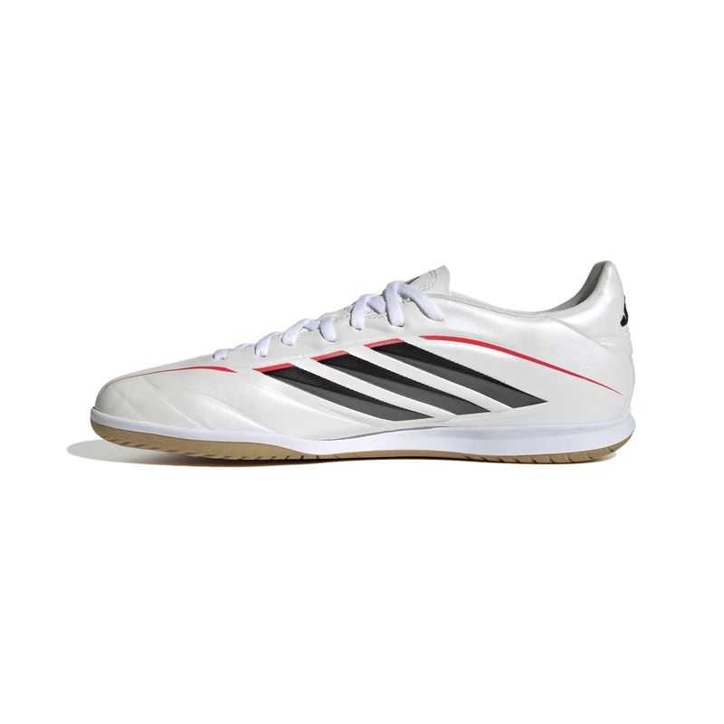 adidas Unisex COPA Pure IV Club Indoor Football Shoes, Zero met./core Black/Lucid red, 9 UK