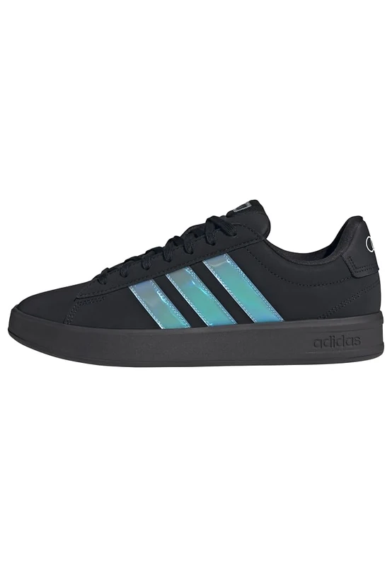 adidas Men's Grand Court 3.0 Audi F1 Team Shoes, core Black/Glow Blue/FTWR White, 12 UK