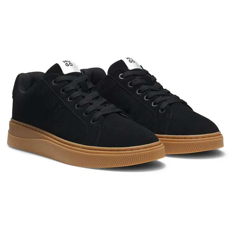 Hugo Women's Lyzz_Tenn_pdsd 10274431 01 Trainers, Black, 5 UK