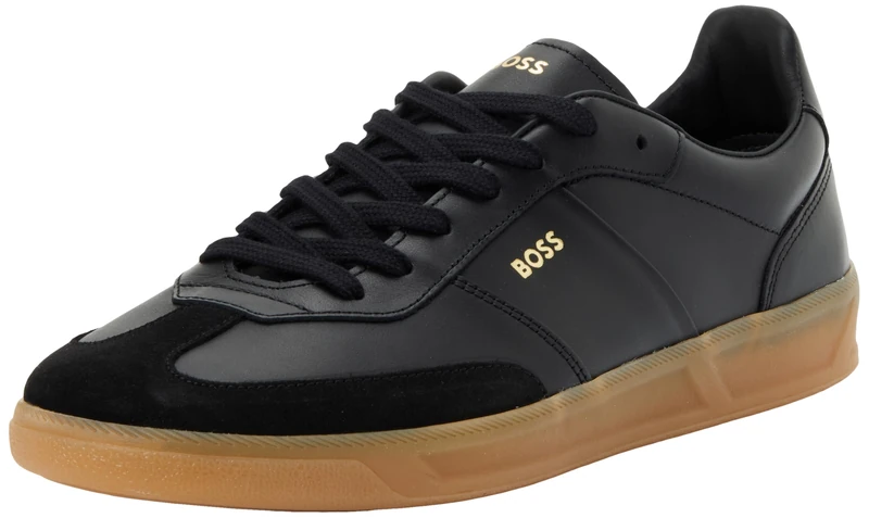 BOSS Women's Brenta_Tenn_ltsd 10240265 01 Trainers, Black, 9 UK
