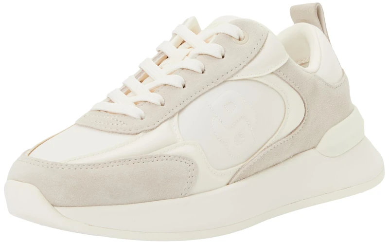 BOSS B Icon_Runn_sdny1 10274124 01, Women's Trainers, Open White, EU 39, White Open, 7 UK