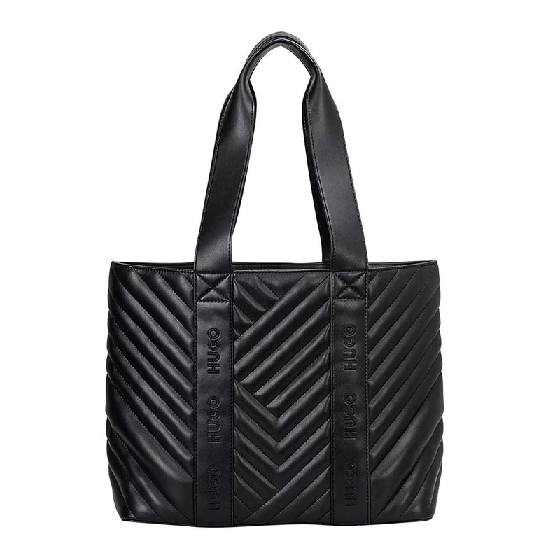 HUGO Women's Becky Ql SM 10277938 01 Tote Bag, black, One Size