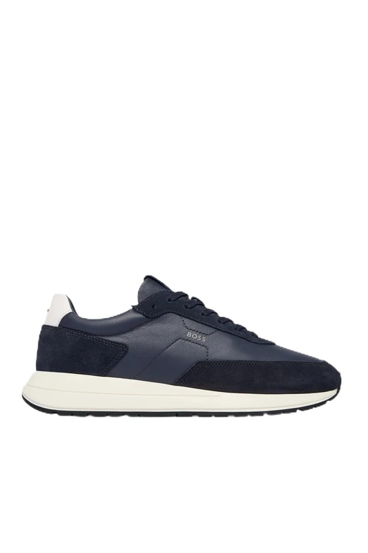 BOSS Men's Vinston_Runn_ltwasd 10275827 0 Trainers, darkblue, 10.5 UK
