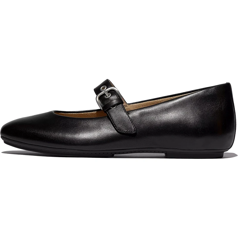 Fitflop DELICATO Leather Mary Janes Black