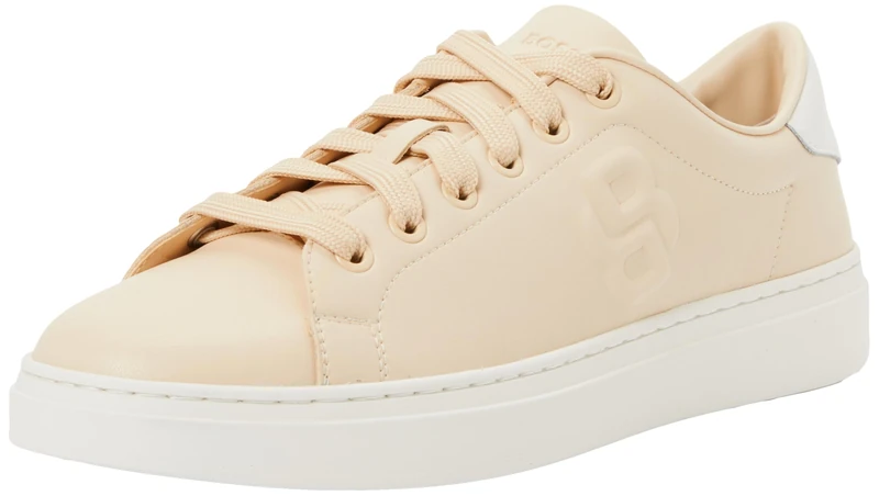 BOSS Women's Kieran_Tenn_althfbb 10228535 0 Trainers, Natural, 3 UK