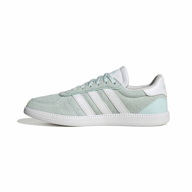 adidas Women's BREAKNET Sleek Shoes, Halo Mint/FTWR White/FTWR White, 5 UK - Image 1