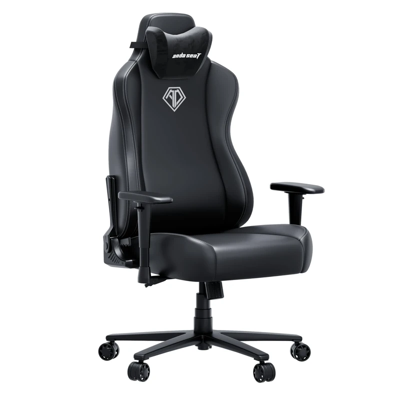 Anda Seat Novis Max Gaming Chair for Adults - Large Reclining Video Game Chairs, PVC leather Ergonomic Gaming Chair, Heavy Duty Back Lumbar Support - Luxury Black Computer Chairs for Home & Work