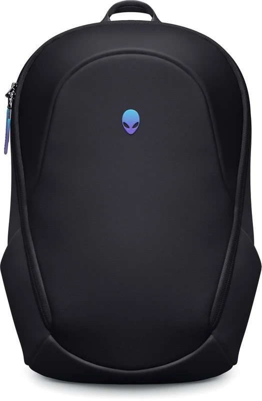Alienware 18 Backpack - AW7825P - 28L Capacity, 3D Breathable mesh, Magnetic pocket organizers, RFID safe pocket, Weather resistant, 3D Iridescent reflective Alienware logo - Alienware Black