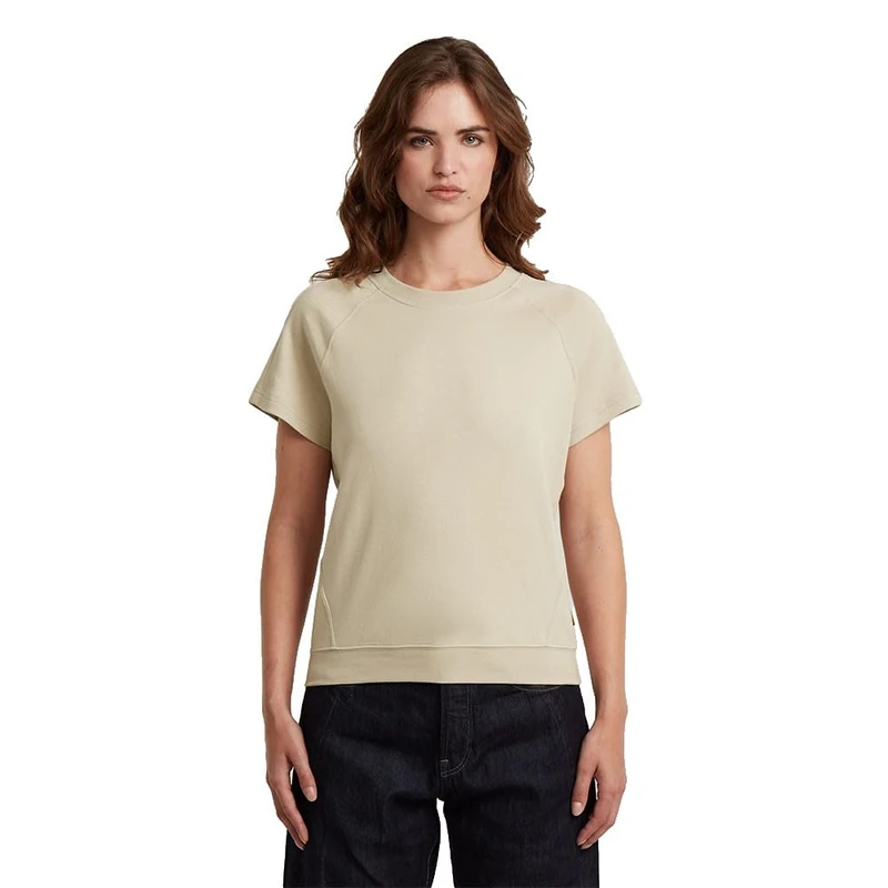 G-STAR Women's Raglan T-Shirt, Beige (dk brick D24512-D976-1214), XL