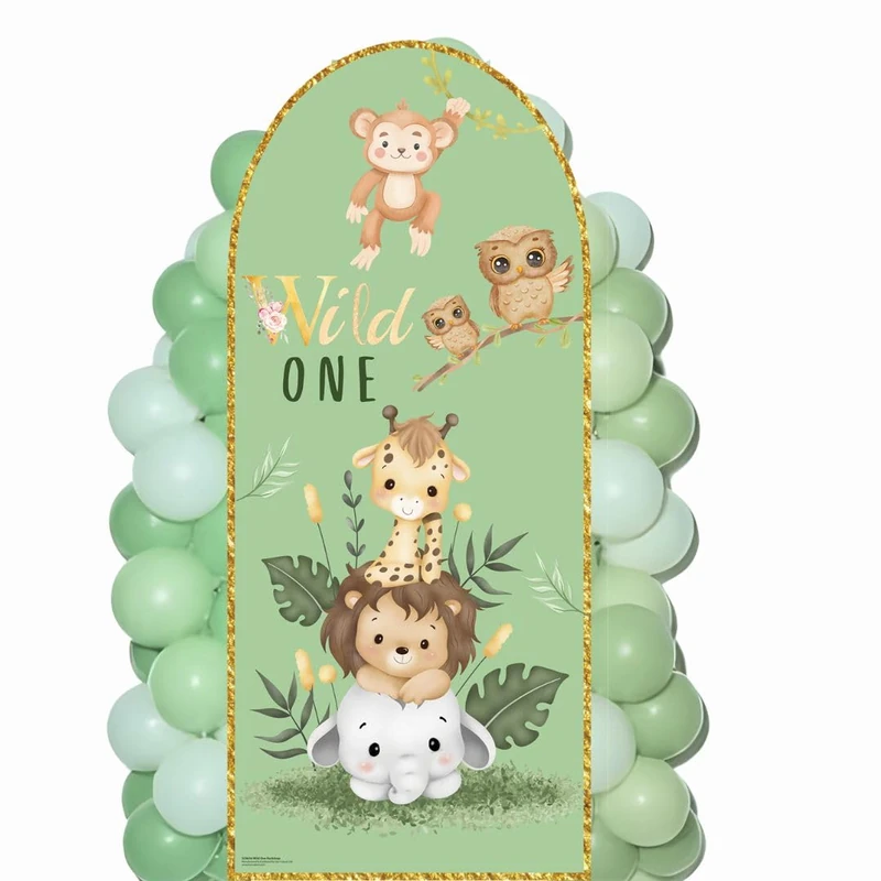 Star Cutouts SC4616 Wild One Backdrop Sailboard Cardboard Cut Out Height 185cm