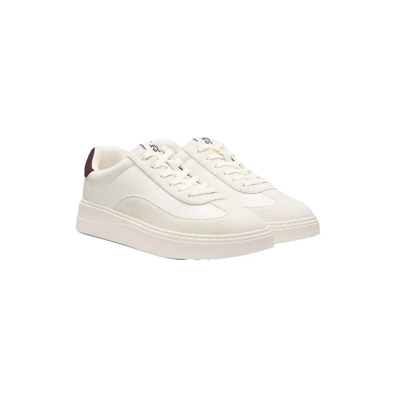 Hugo Women's Lyzz_Tenn_bpsd 10274431 01 Trainers, Light Pastel Grey, 2/2.5 UK