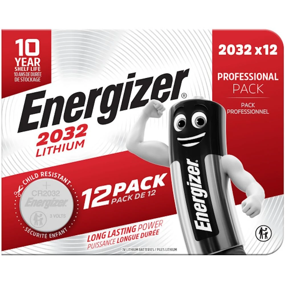 Energizer Coin Cell and Miniature Batteries CR2032 CR2025 CR2016 LR44 (CR2032)