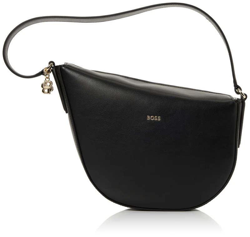 BOSS Women's Numah New 10273896 01 Hobo Bag, black, One Size - Image 1