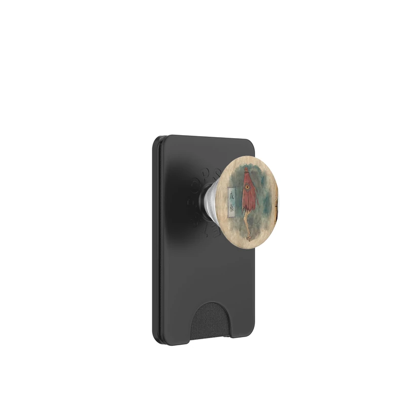 Karakasa (Japanese Yo-Kai Series) PopSockets PopWallet for MagSafe - Image 1