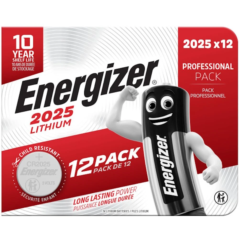 Energizer Coin Cell and Miniature Batteries CR2032 CR2025 CR2016 LR44 (CR2025)