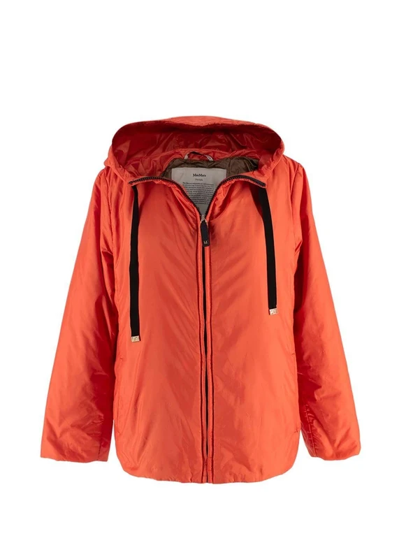 MaxMara Pre-loved Orange Cameluxe Jacket