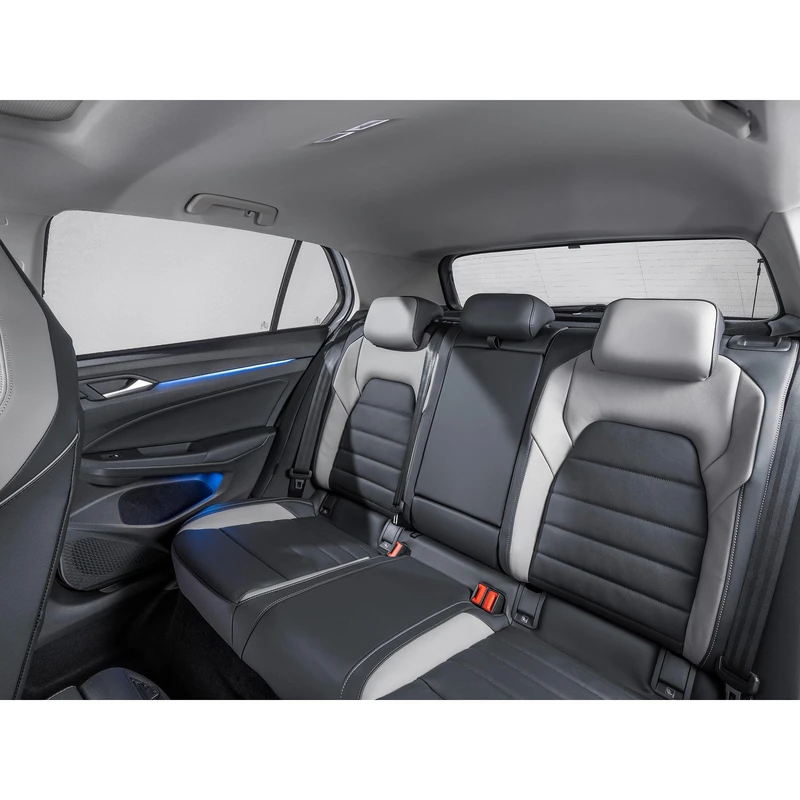 Volkswagen 5H0064365A Sun Visor Complete Set 3-Piece Rear Window Side Window Only Saloon/Hatchback