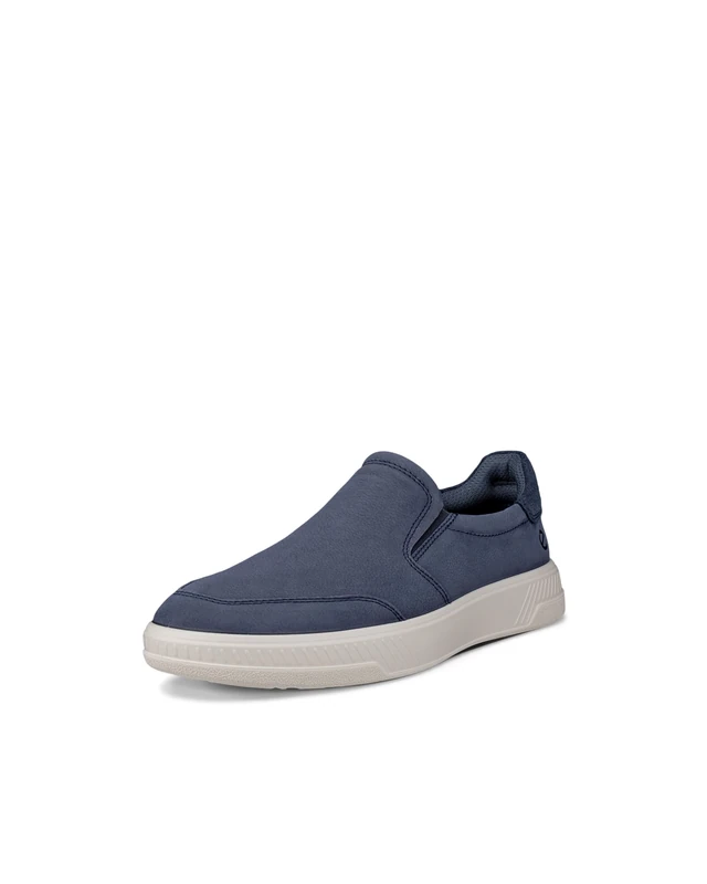 ECCO Men's Sneaker Move Slipon, Marine/Marine, 10