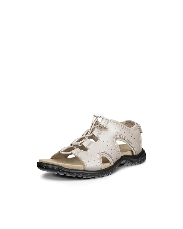 ECCO Women's Sandal OFFROAD ROAM Gladiator, Pure Cashmere Foil, 4