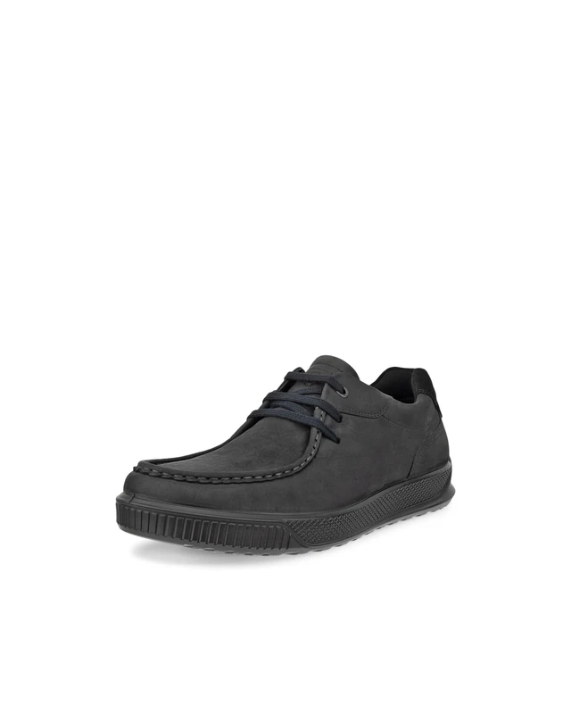 ECCO Men's Sneaker Byway Moc Toe, Black, 9.5