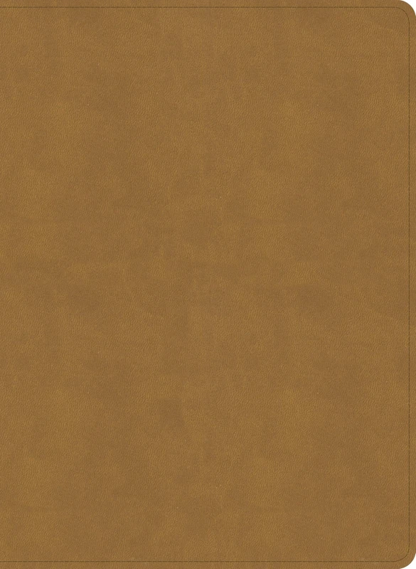 NASB Study Bible, Camel SuedeSoft LeatherTouch