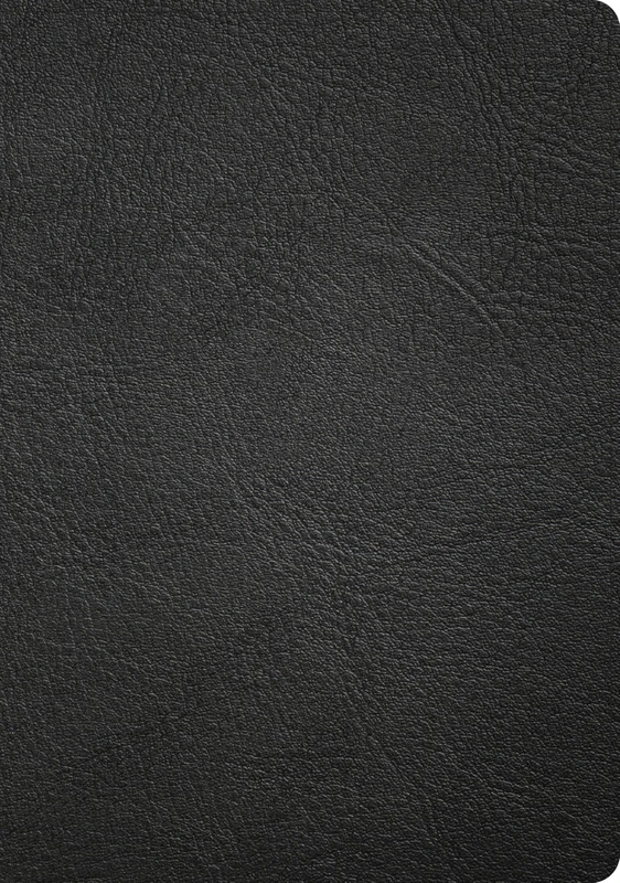 CSB Baker Illustrated Study Bible, Black Genuine Leather, Indexed