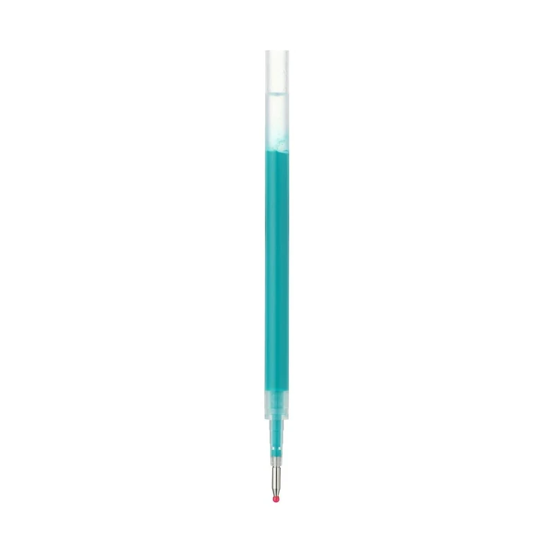 MUJI 無印良品 Smooth Ballpoint Pen Refill, 0.5mm Gel Ink (Turquoise)