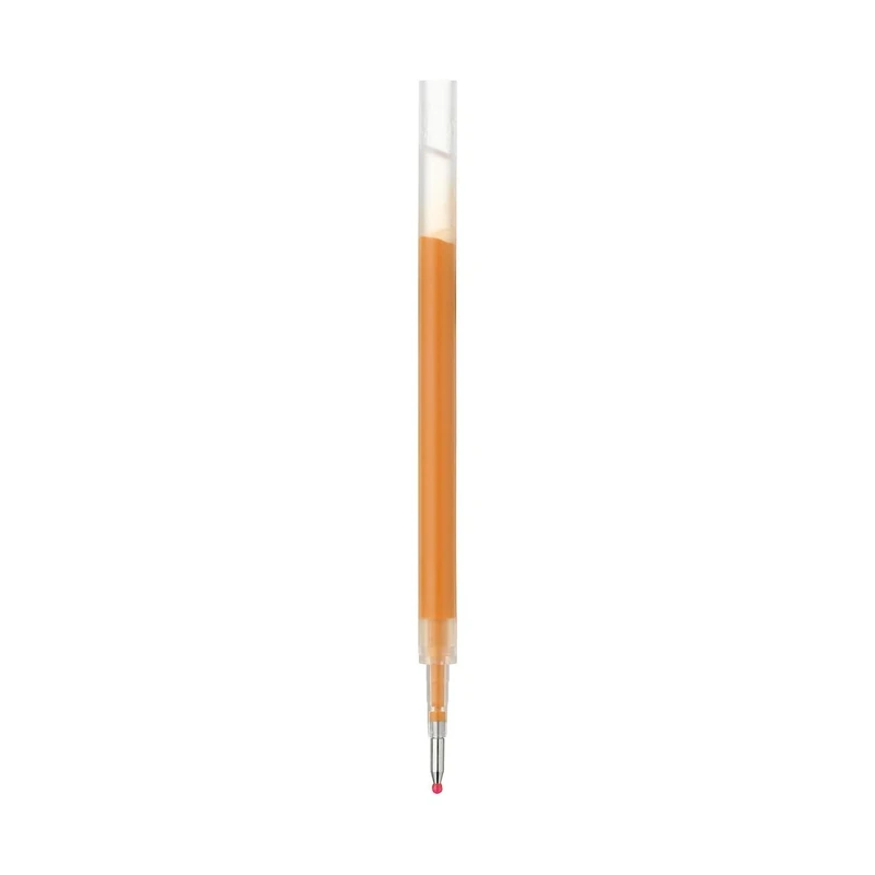 MUJI 無印良品 Smooth Ballpoint Pen Refill, 0.5mm Gel Ink (Yellow)