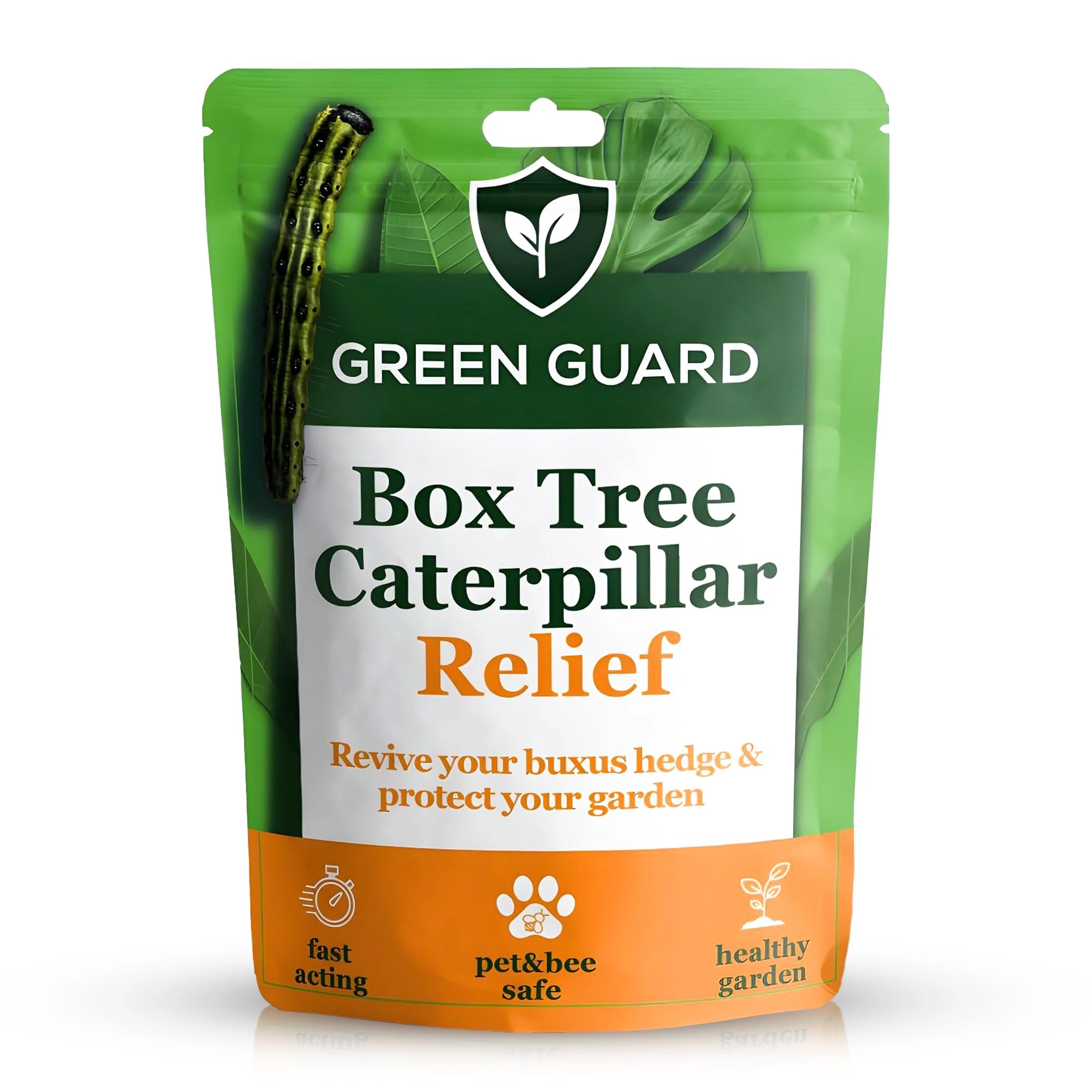 Box Tree Caterpillar Treatment, Best Against Box Tree Caterpillars, Revive Your Buxus Hedge, Fast Acting - Safe for Bees, Birds & Pets, Covers 300 Square Meters (50g)
