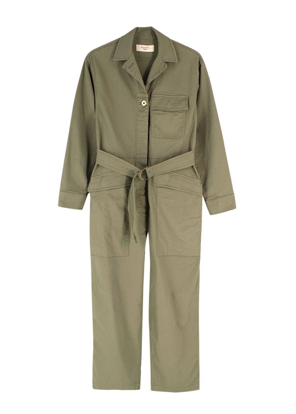 MaxMara Pre-loved Weekend Khaki Boiler Suit