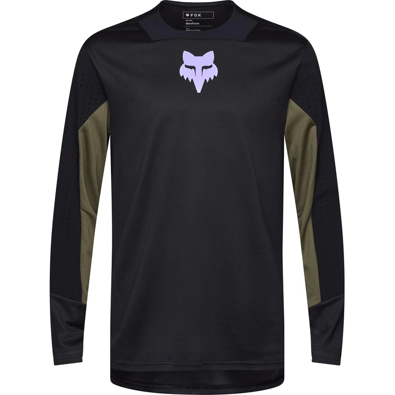 Fox Men's Herren Defend Park Trikot, Black, S Cycling Jersey, S