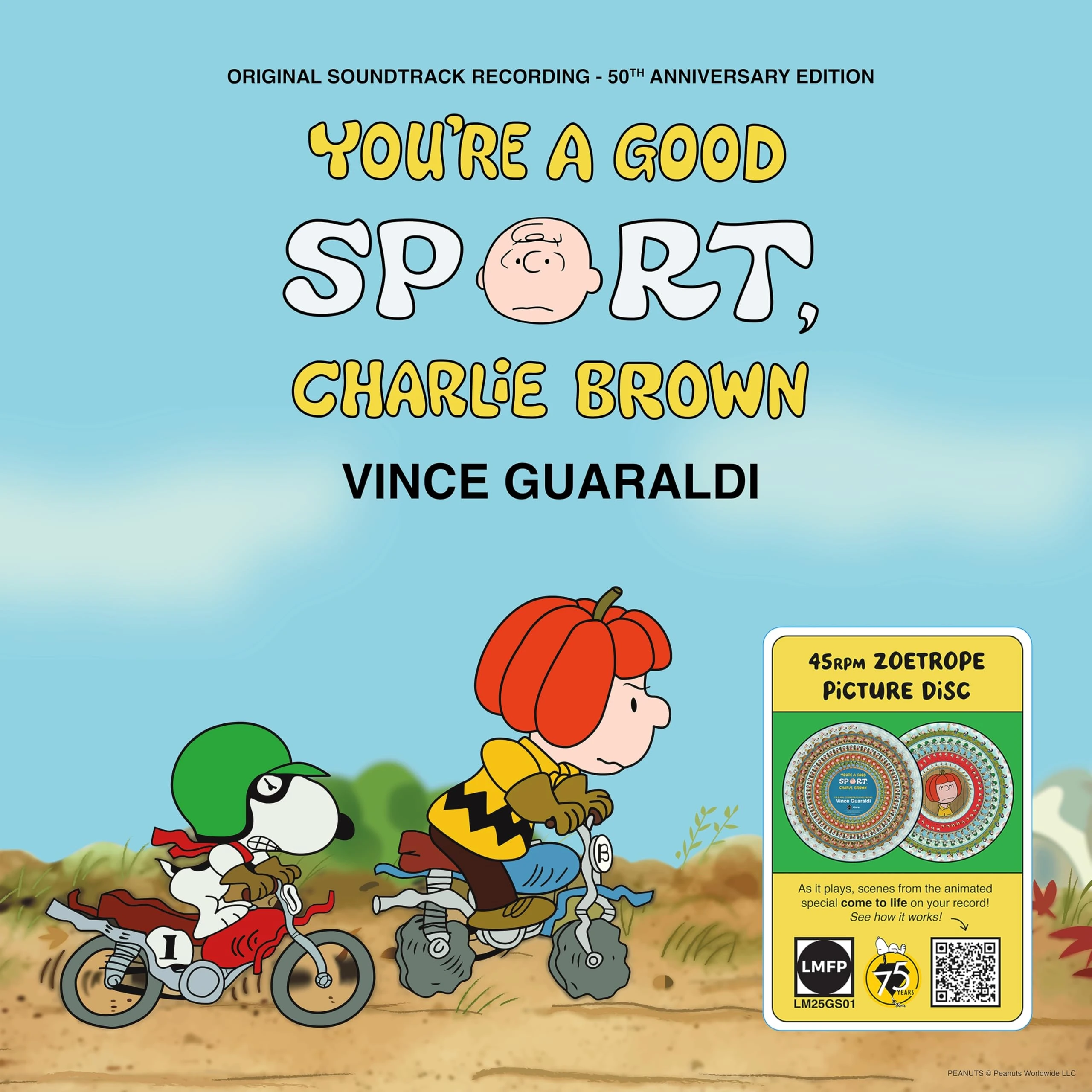 You're A Good Sport, Charlie Brown (45 RPM Zoetrope Vinyl) [VINYL]
