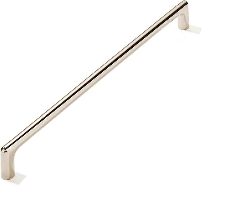khtumeware 1 Pack Polished Nickel Appliance Handle Pull 18 Inch(457mm) Hole Centers Cabinet Pulls Kitchen Cabinet Hardware for Cupboard Drawer Handles Dresser Pulls