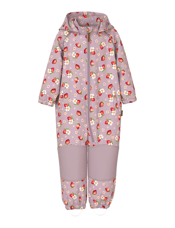 NAME IT Nmfalfa08 Softshell Suit AOP 1Fo Noos, Keepsake Lilac, 86