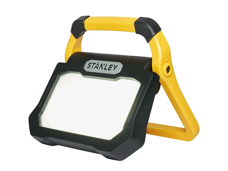 Stanley Rechargeable LED Folding Worklight 3000 Lumens, can be conveniently Charged Using a USB C Port and Cable, Allowing for Easy Charging with Compatible Devices