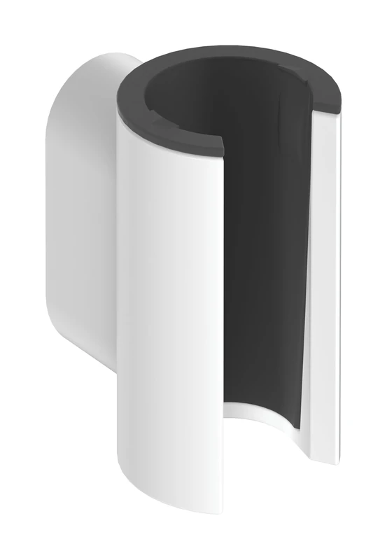 hansgrohe Porter Fine - Shower Head Holder, Shower Holder for Shower Hoses with conical nut, matt White, 28885700