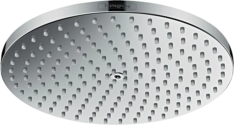 hansgrohe 28821000 Raindance S Overhead Shower 240 1jet PowderRain EcoSmart, Chrome, Wall/Ceiling Connection