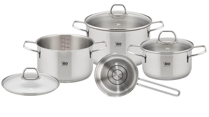 EDS Twice 4-Piece Saucepan Set