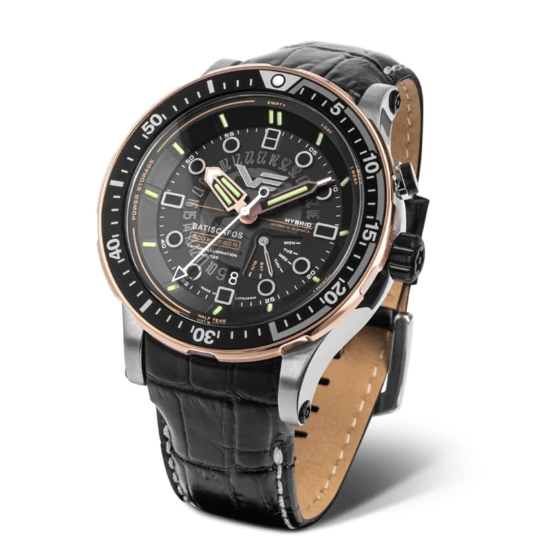 Reloj Vostok - Px84-511e769 / Size: 49 Black 30atm