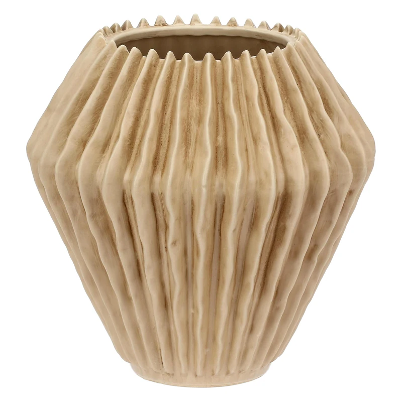 THUN Medium Stoneware Vase - Mare da Amare Collection - 23 x 23 x 23.5 cm