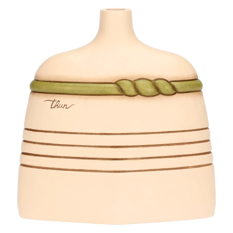 THUN Sublime Collection Decorative Small Ceramic Vase, 18 x 8.5 x 18.9 cm