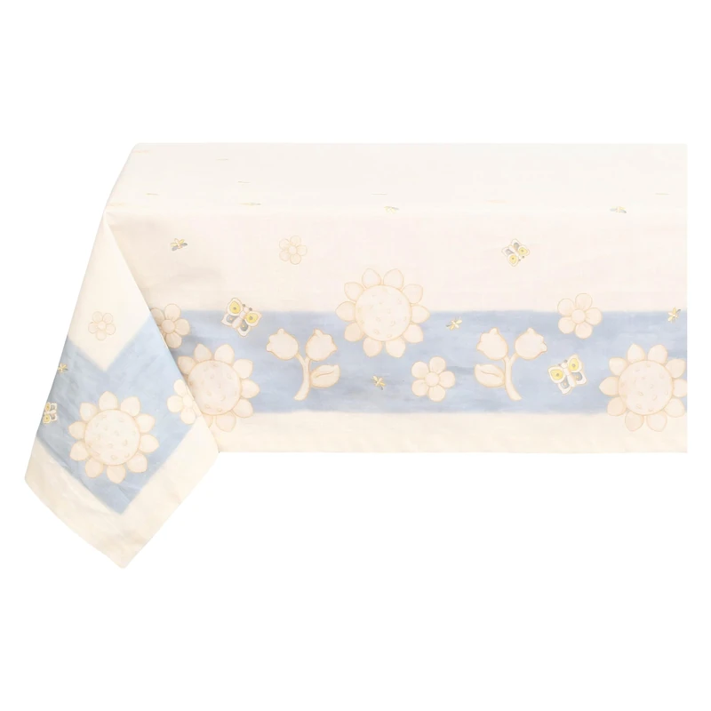 THUN Elengance Collection 100% Cotton Tablecloth, 160 x 200 cm